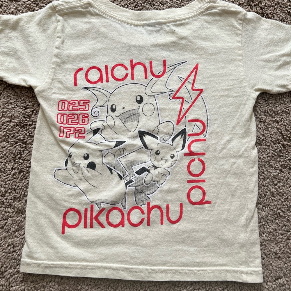 Pokemon Pikachu Tshirt
